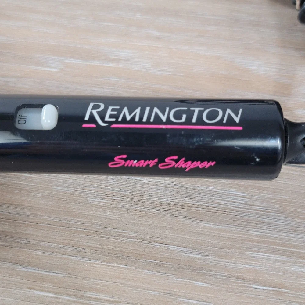 Remington Smart Shaper Curling Iron Model W4100 Blue Velvet Flocked Barrel 1 ¹/4